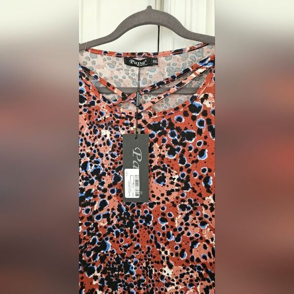 Nwt Papa Made In Canada Rust Color Long Sleeve - Picture 4 of 4